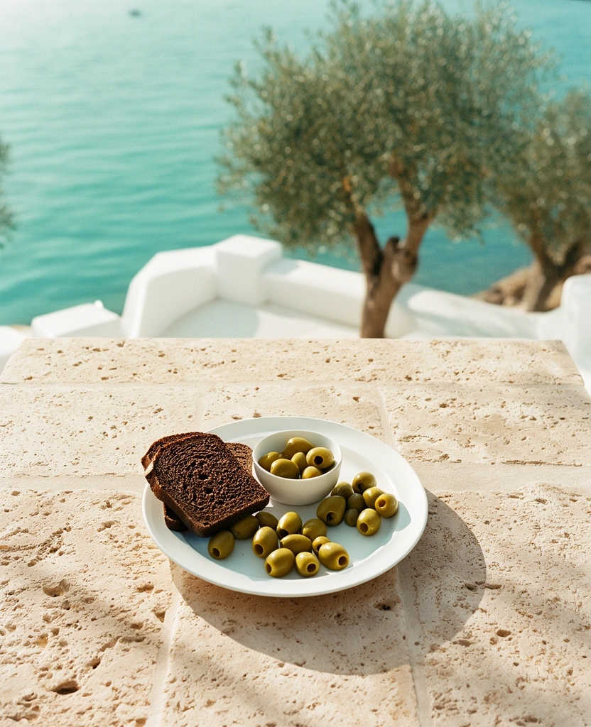 Minimalist breakfast